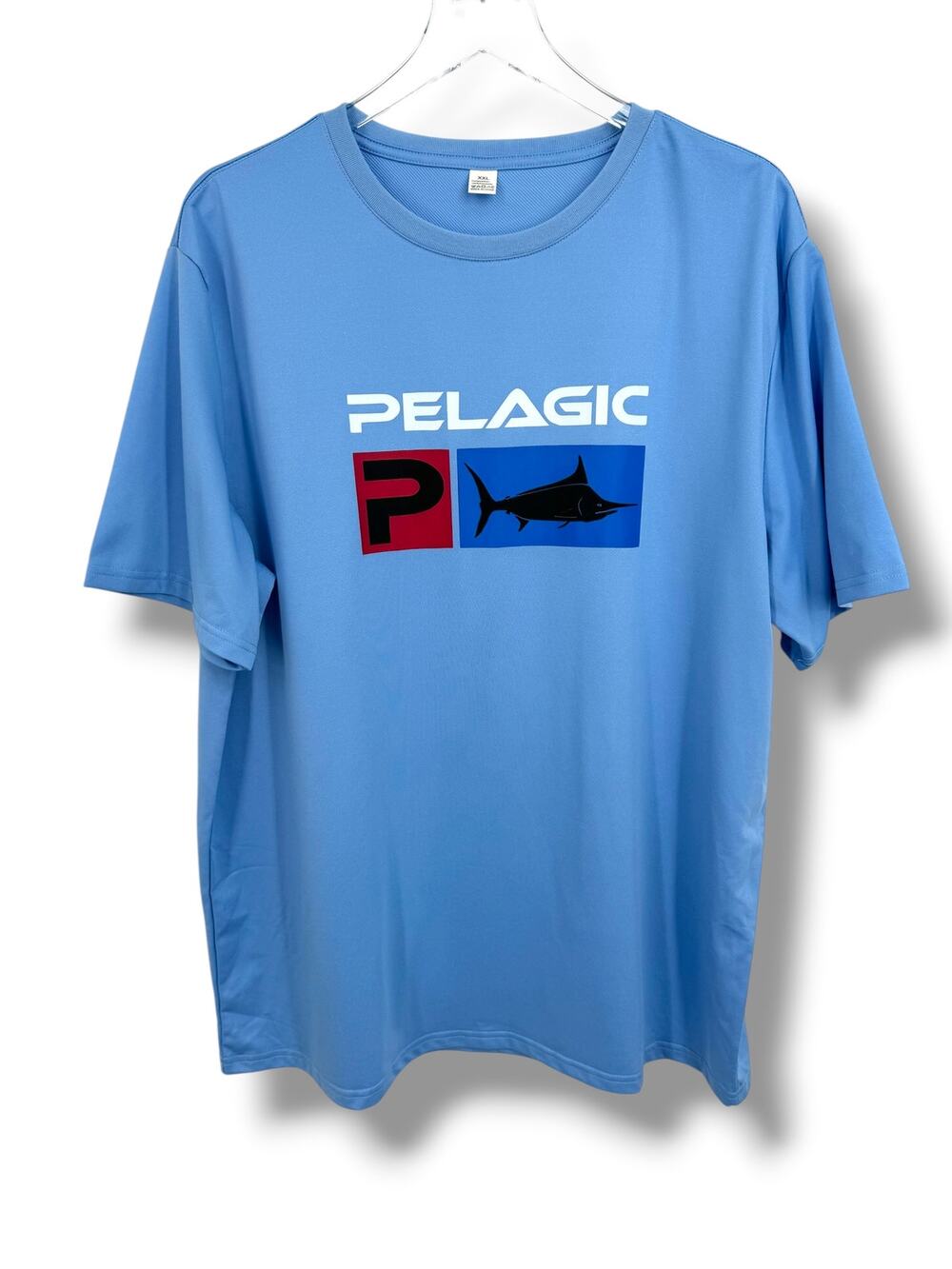 Pelagic T shirt men's XXL graphic logo blue marlin fishing outdoor boating Tee